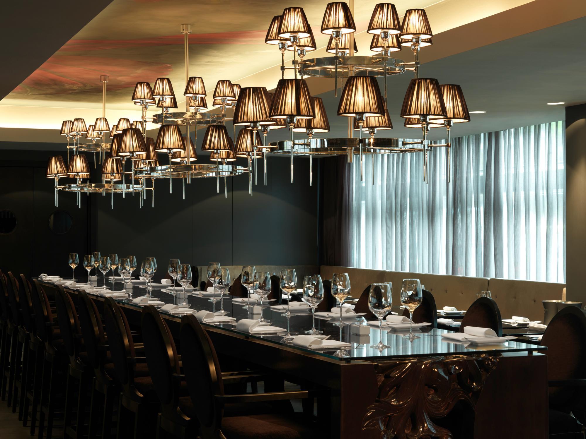 Roomers, Frankfurt, A Member Of Design Hotels Fráncfort del Meno Exterior foto The interior of the restaurant