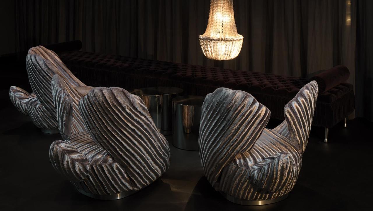 Roomers, Frankfurt, A Member Of Design Hotels Fráncfort del Meno Exterior foto Swan chair